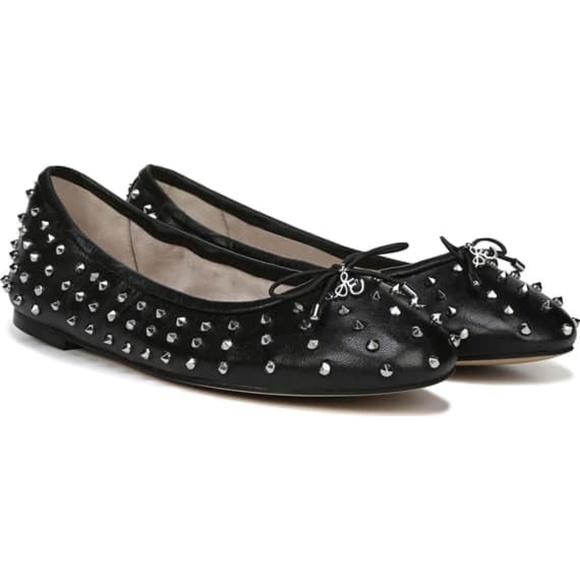 (SOLD) Sam Edelman Black Fanley Ballet Flats - Picture 1 of 8
